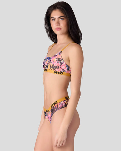PSD Discount | Mesh - Vibin Snake - Scoop Bralette - Mesh