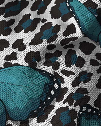 PSD Exclusive | Mesh - Primal Butterfly - Triangle Bralette - Mesh