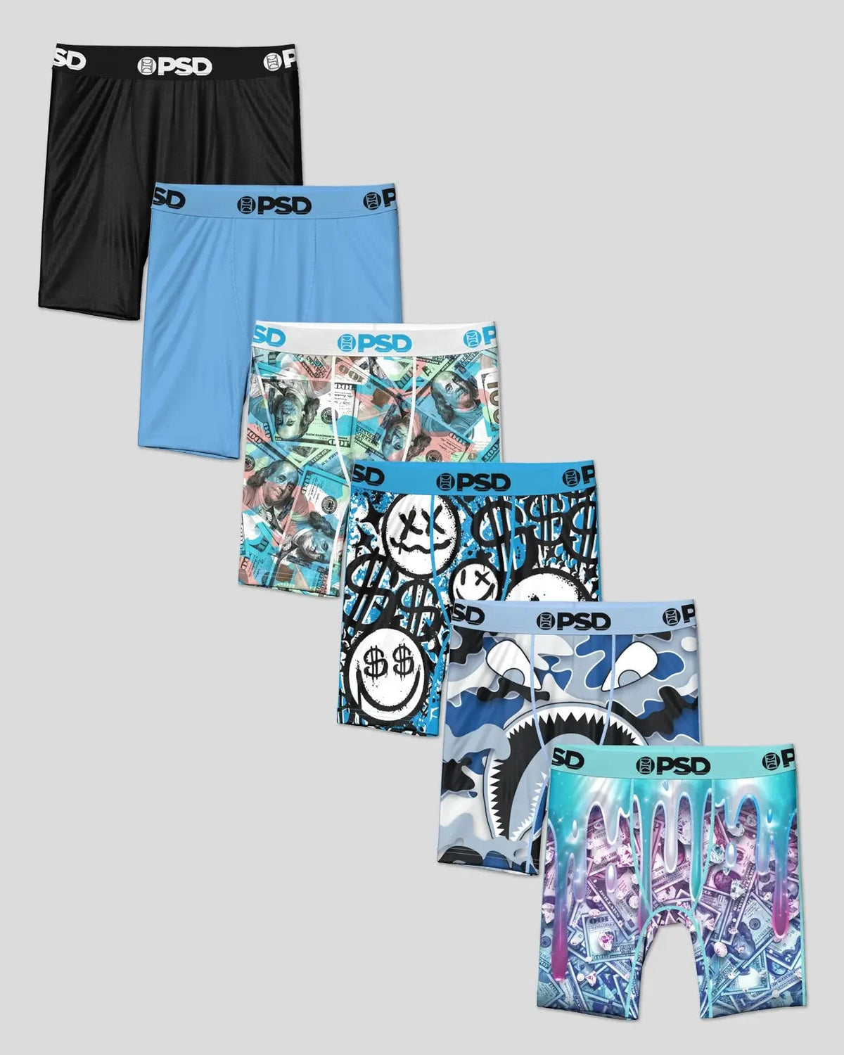 PSD Featured | 6 Pack - Baby Blues - Youth Underwear