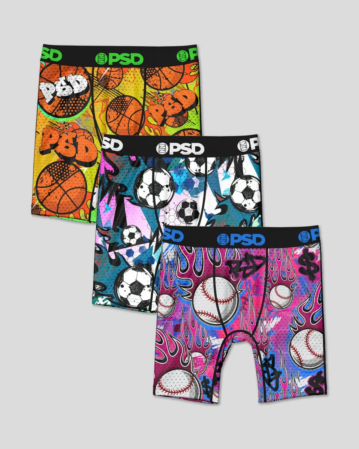 PSD Quality | 3 Pack - Sport - Youth Underwear