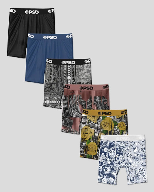 PSD Recommended | 6 Pack - Chrome Culture - Youth Underwear