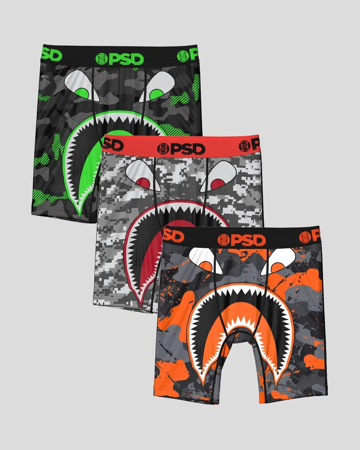 PSD Trending | 3 Pack - Warface Camo Ops - Youth Underwear