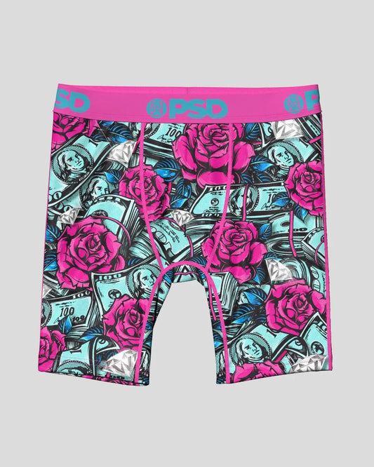 PSD Discount | Stacked Roses - Youth Underwear