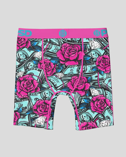 PSD Discount | Stacked Roses - Youth Underwear