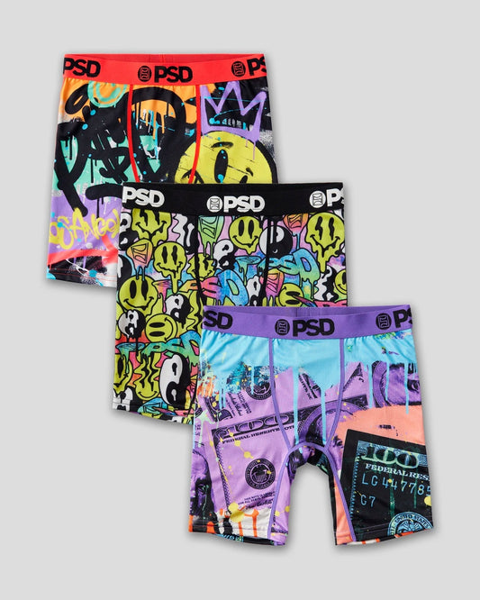 PSD Trending | 3 Pack - Drip - Youth Underwear