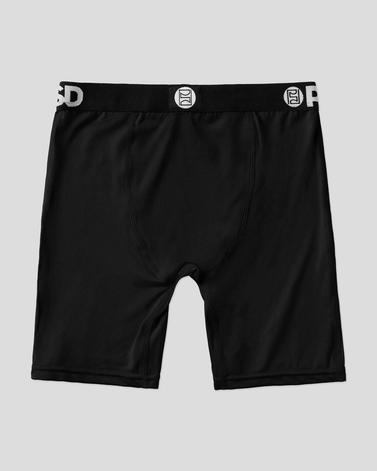 PSD Smart Buy | Solids 3 Pack - Black - Youth Underwear - Cotton
