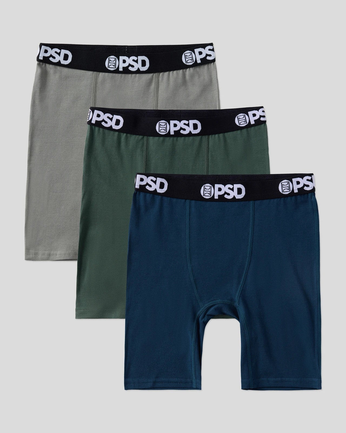 PSD Great Value | Solids 3 Pack - Night - Youth Underwear - Cotton