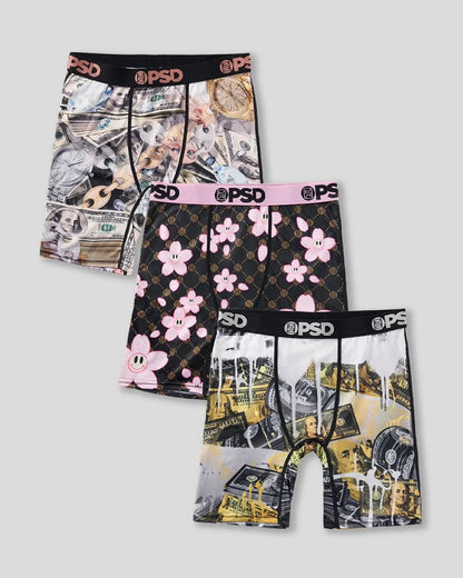 PSD Classic | 3 Pack - Money Rich - Youth Underwear
