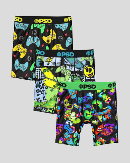 PSD Deals | 3 Pack - Gamer Hype - Youth Underwear