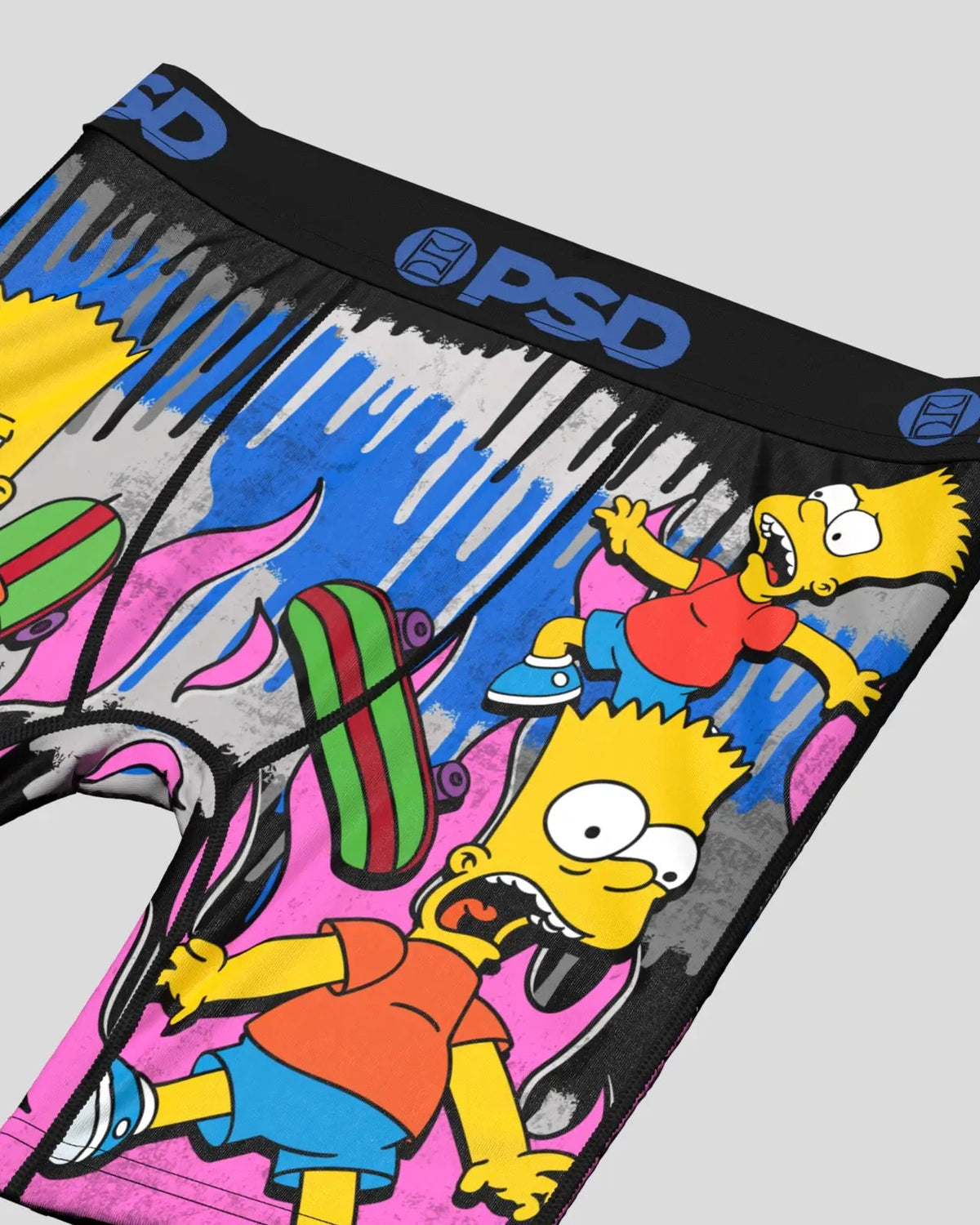PSD Recommended | The Simpsons - Bart Sk8 Drip - Youth Underwear