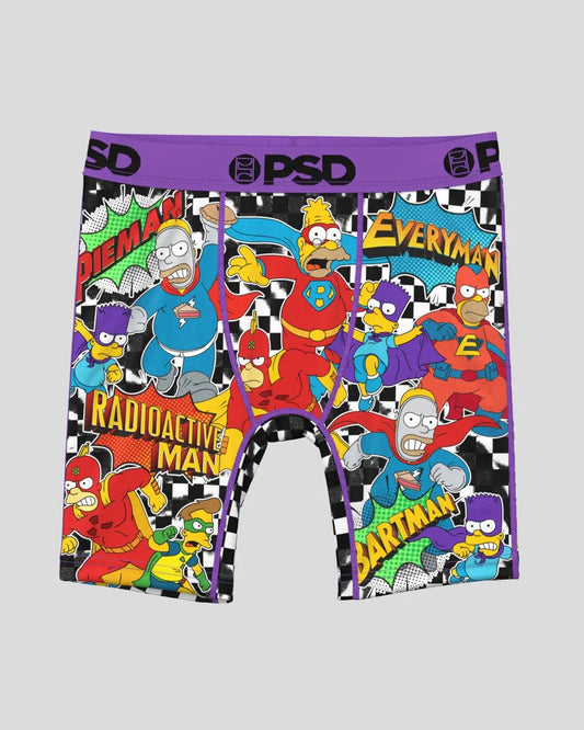 PSD New | The Simpsons - Bartman Squad - Youth Underwear