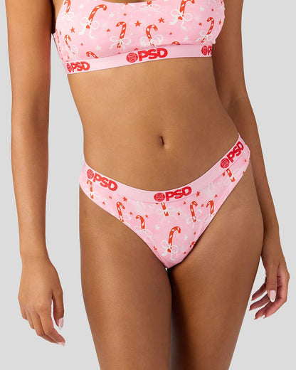 PSD Discount | Modal 4 Pack - Festive - Thong - Modal