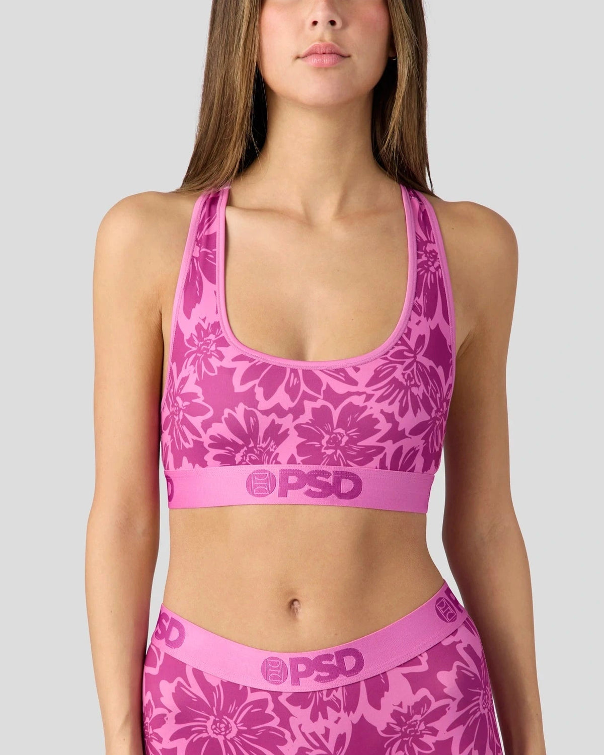 PSD Quality | 3 Pack - Floral Bliss - Sports Bra