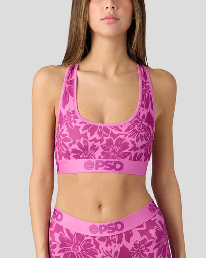 PSD Quality | 3 Pack - Floral Bliss - Sports Bra