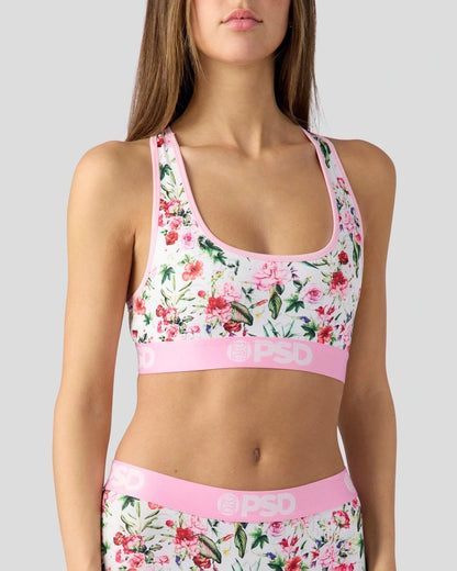 PSD Quality | 3 Pack - Floral Bliss - Sports Bra