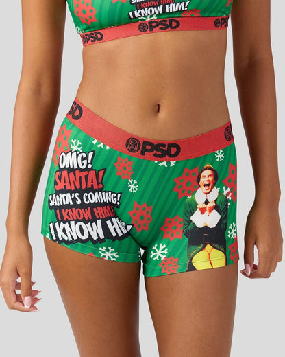 PSD Customer Favorite | Elf - I Know Him - Boy Short