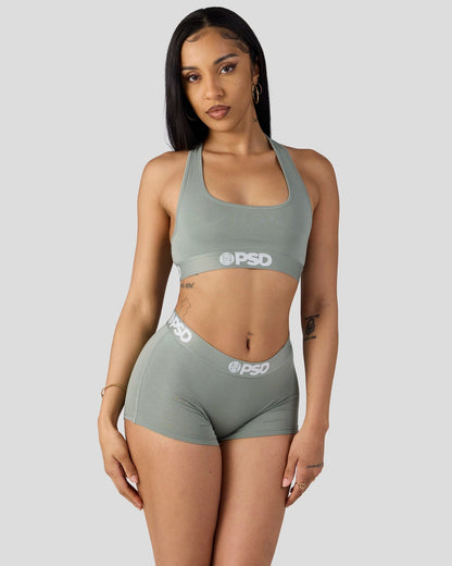 PSD Trusted | Modal Solids - Sage - Boy Short - Modal