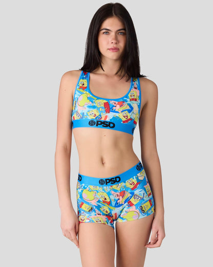 PSD Premium | SpongeBob SquarePants - Surfin' - Sports Bra