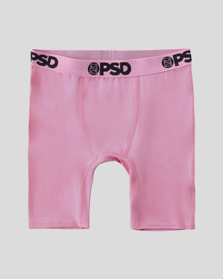 PSD New | Solids - Pink - Youth Underwear