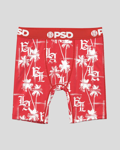 PSD Special Offer | LA Palms Red - Youth Underwear