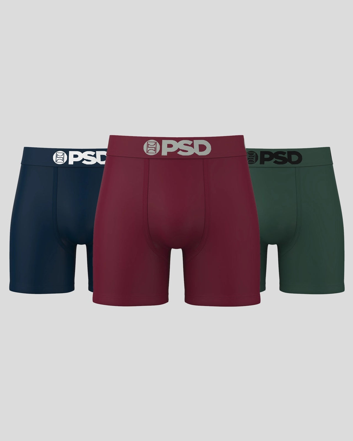 PSD Featured | Solids 3 Pack - Dark Tones - Mid Length - Cotton