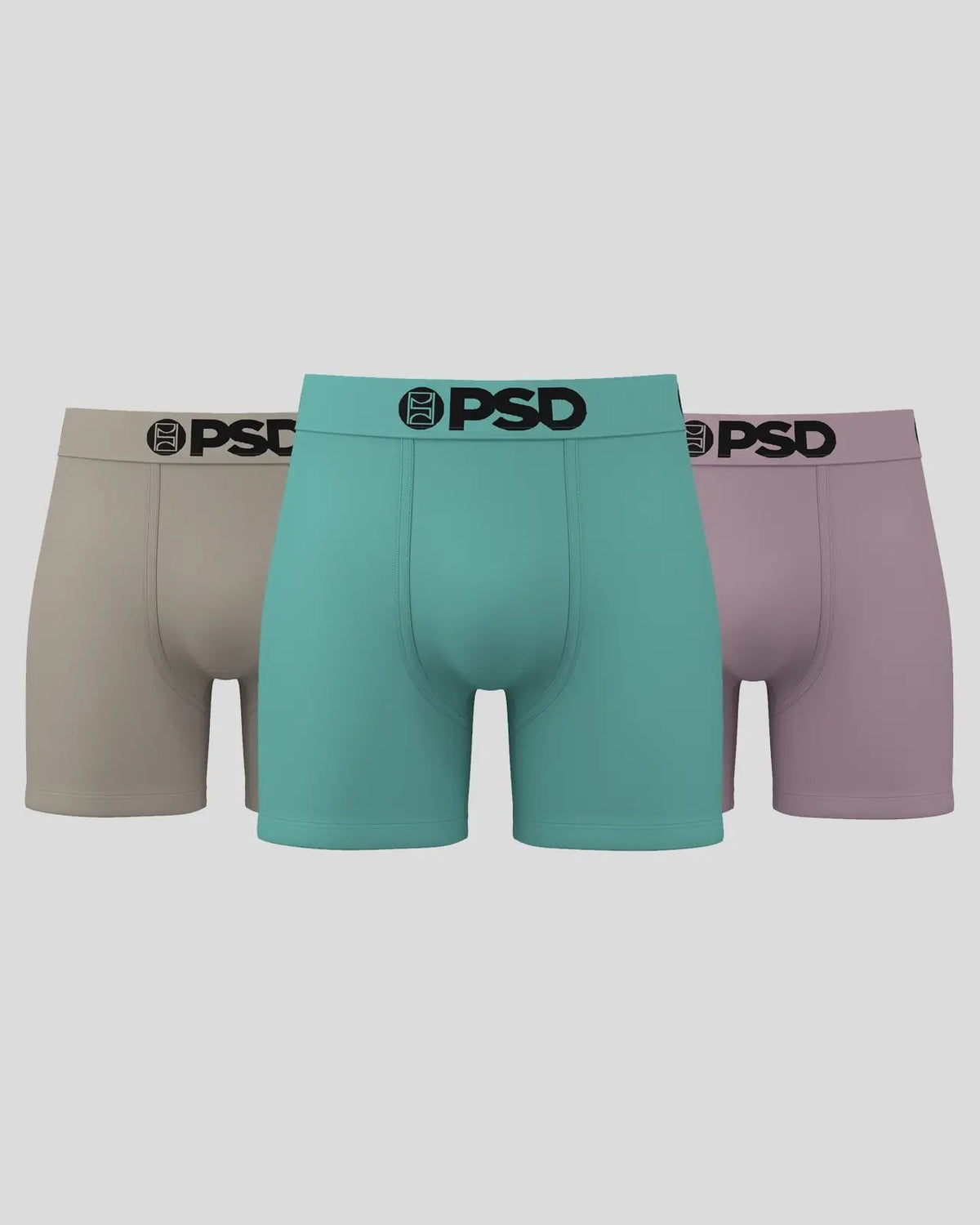 PSD Classic | Solids 3 Pack - Essentials - Mid Length - Cotton
