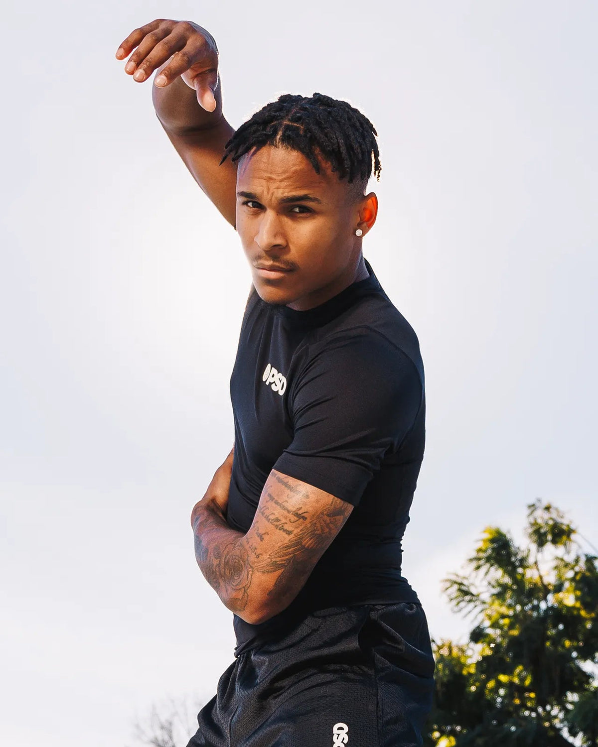 PSD Sale | Compression Tee Short Sleeve - Black - Compression Tee