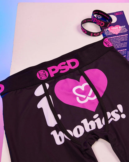 PSD New | Keep a Breast - I Heart Boobies - Standard Length