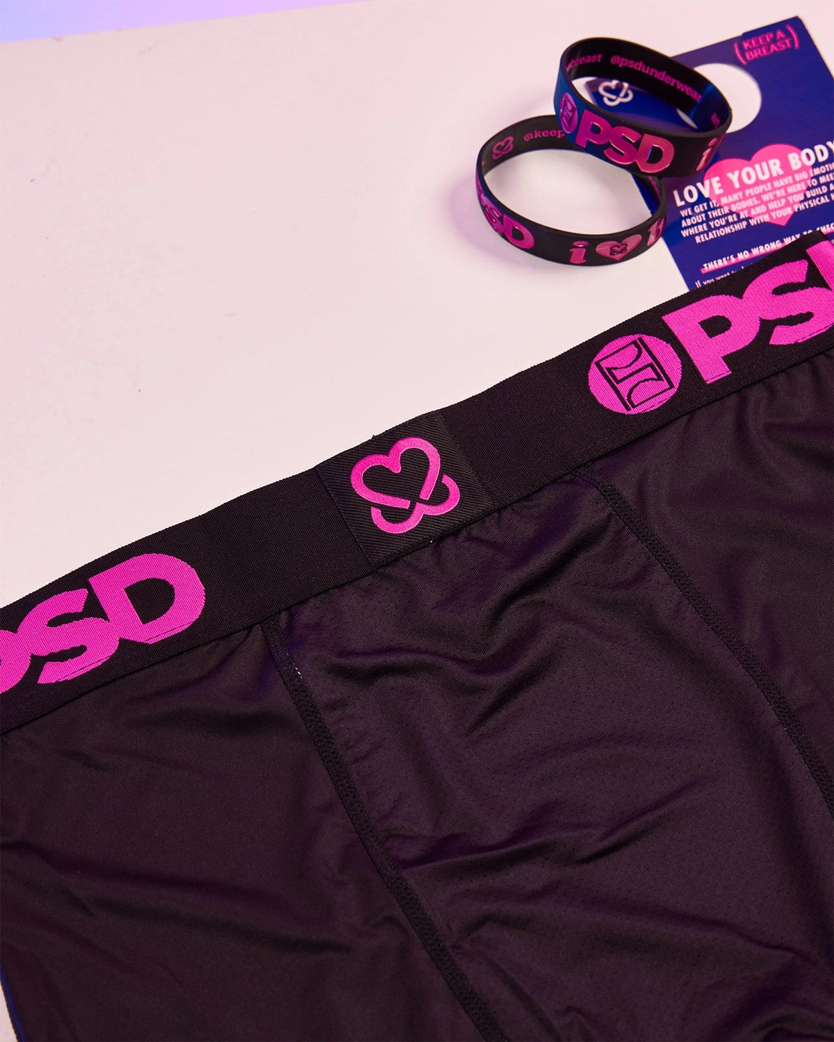 PSD New | Keep a Breast - I Heart Boobies - Standard Length