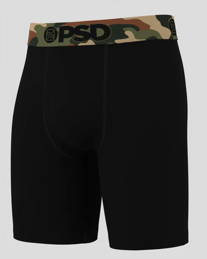 PSD Signature | Solids - Army Black - Standard Length - Cotton