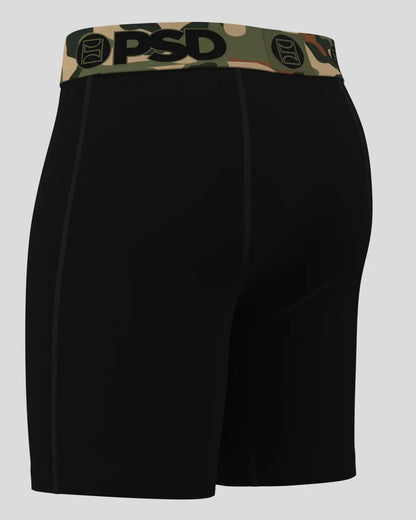PSD Signature | Solids - Army Black - Standard Length - Cotton
