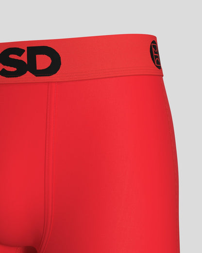 PSD Great Value | Modal 3 Pack - Red - Standard Length - Modal