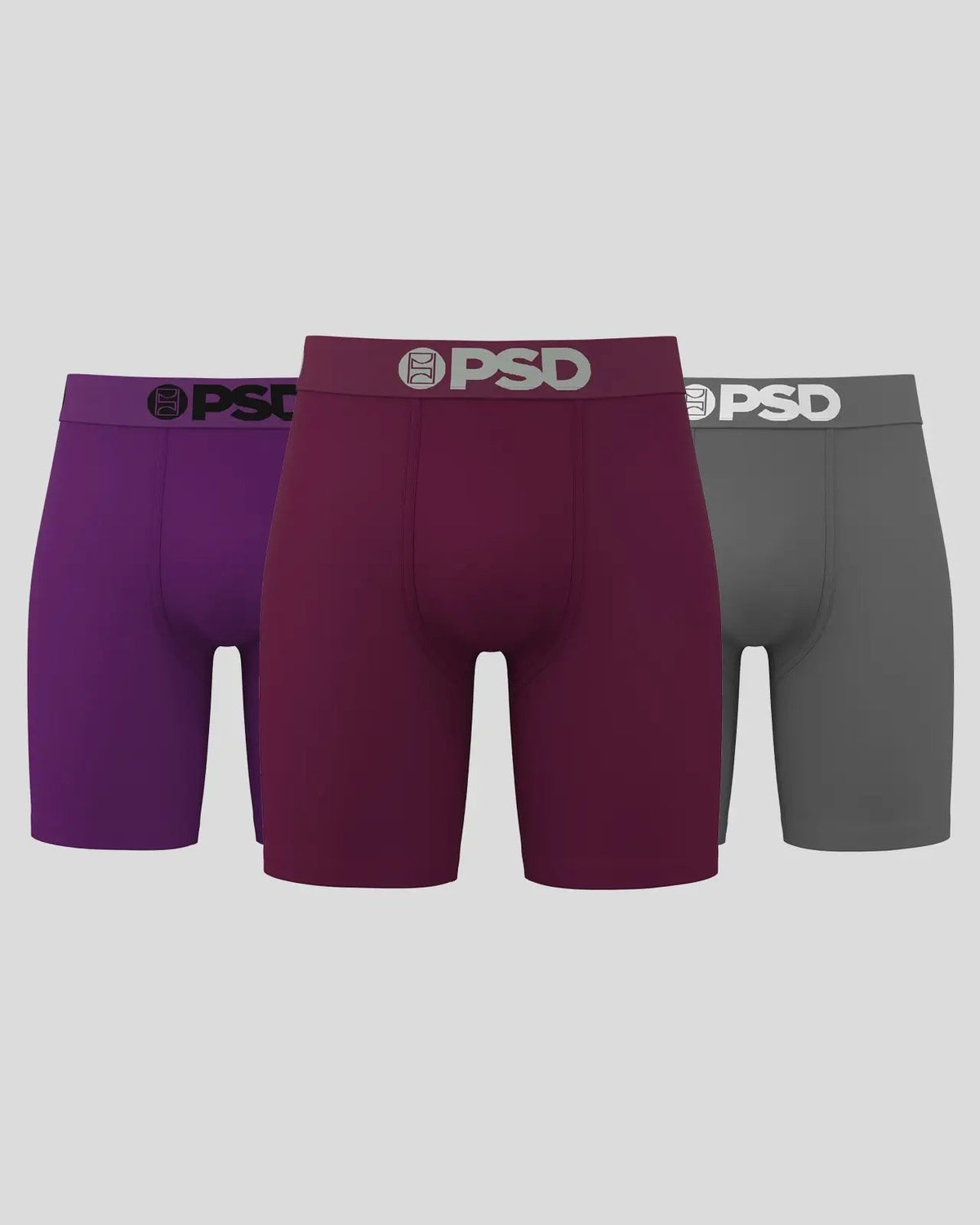 PSD Classic | Solids 3 Pack - Deep Noir - Standard Length - Cotton