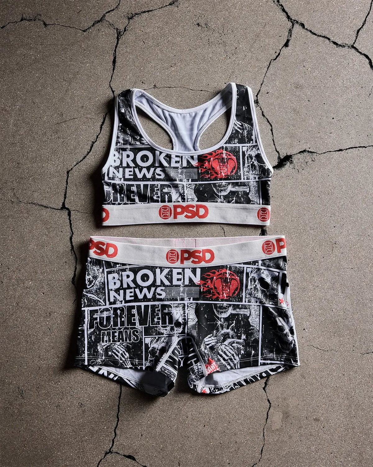 PSD Value | Broken Promises - Broken News - Boy Short