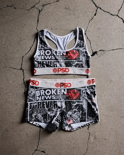PSD Value | Broken Promises - Broken News - Boy Short