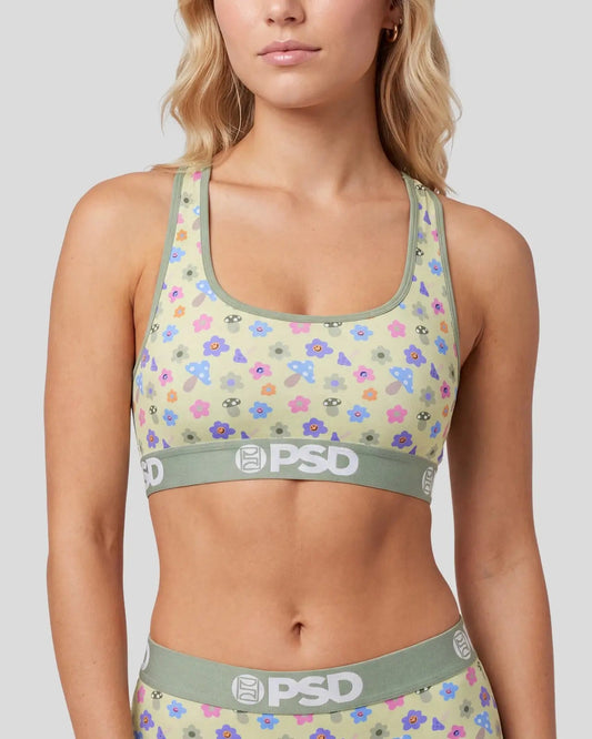 PSD Deals | Ditzy Shrooms - Sports Bra