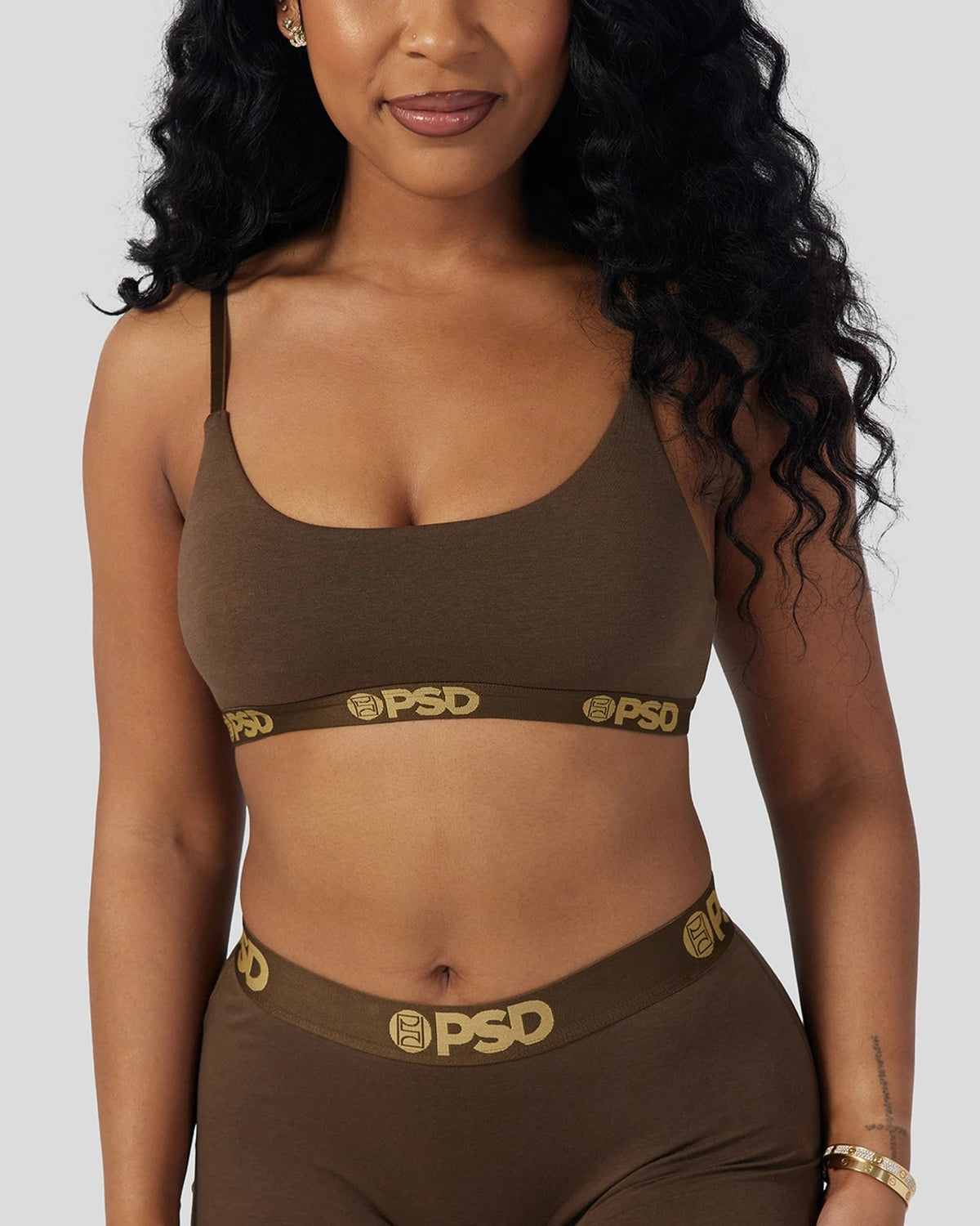 PSD Top Pick | Modal Solids - Cocoa - Scoop Bralette - Modal