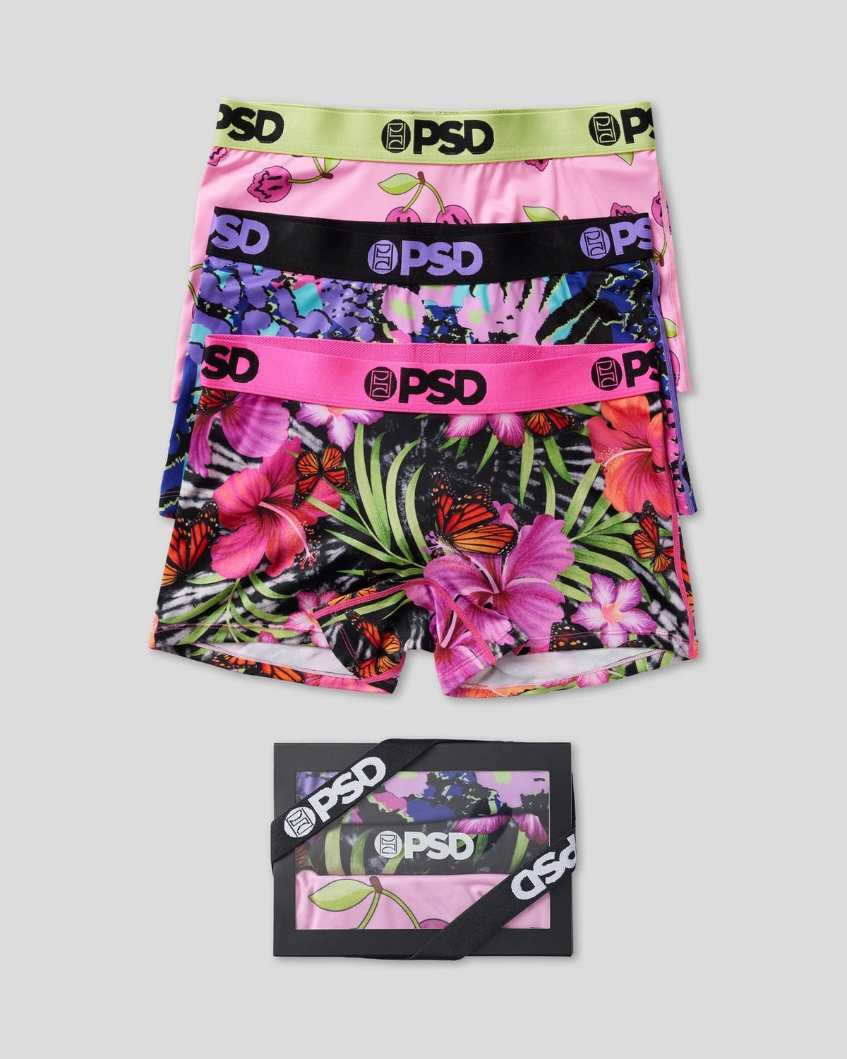 PSD Exclusive | 3 Pack - Wild Trip - Boy Short