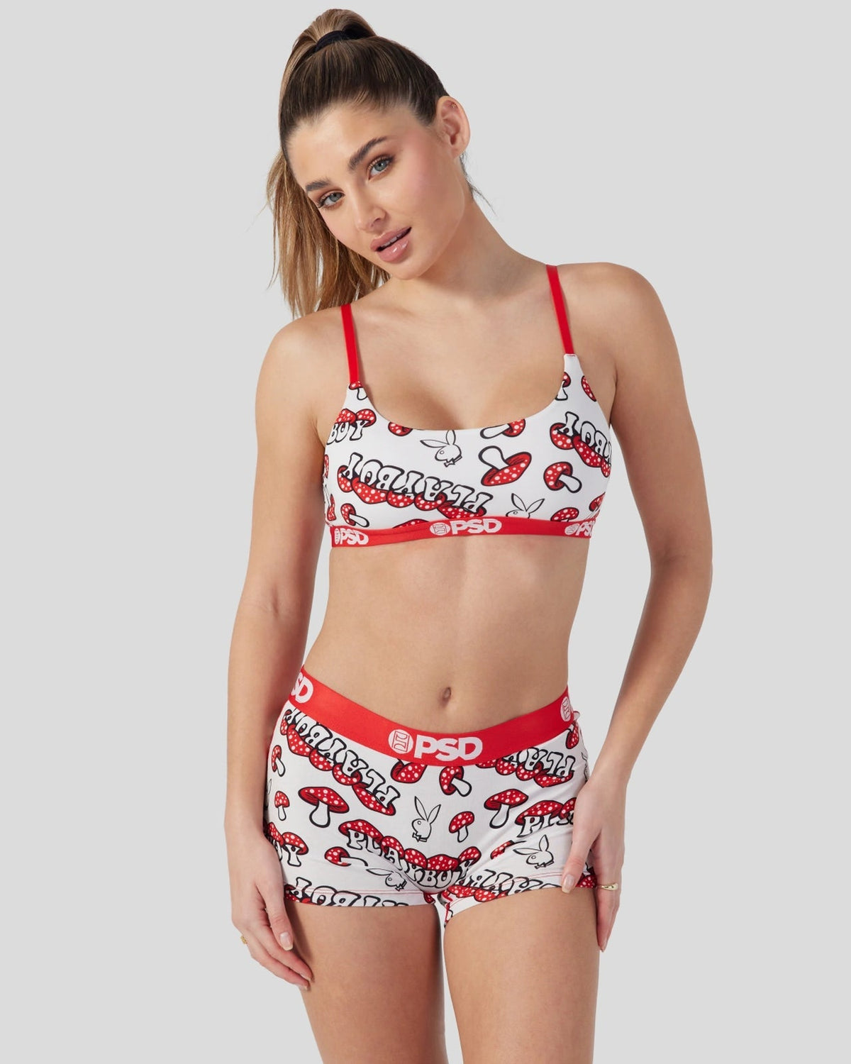 PSD New | Modal - Playboy - Mushroom - Scoop Bralette - Modal