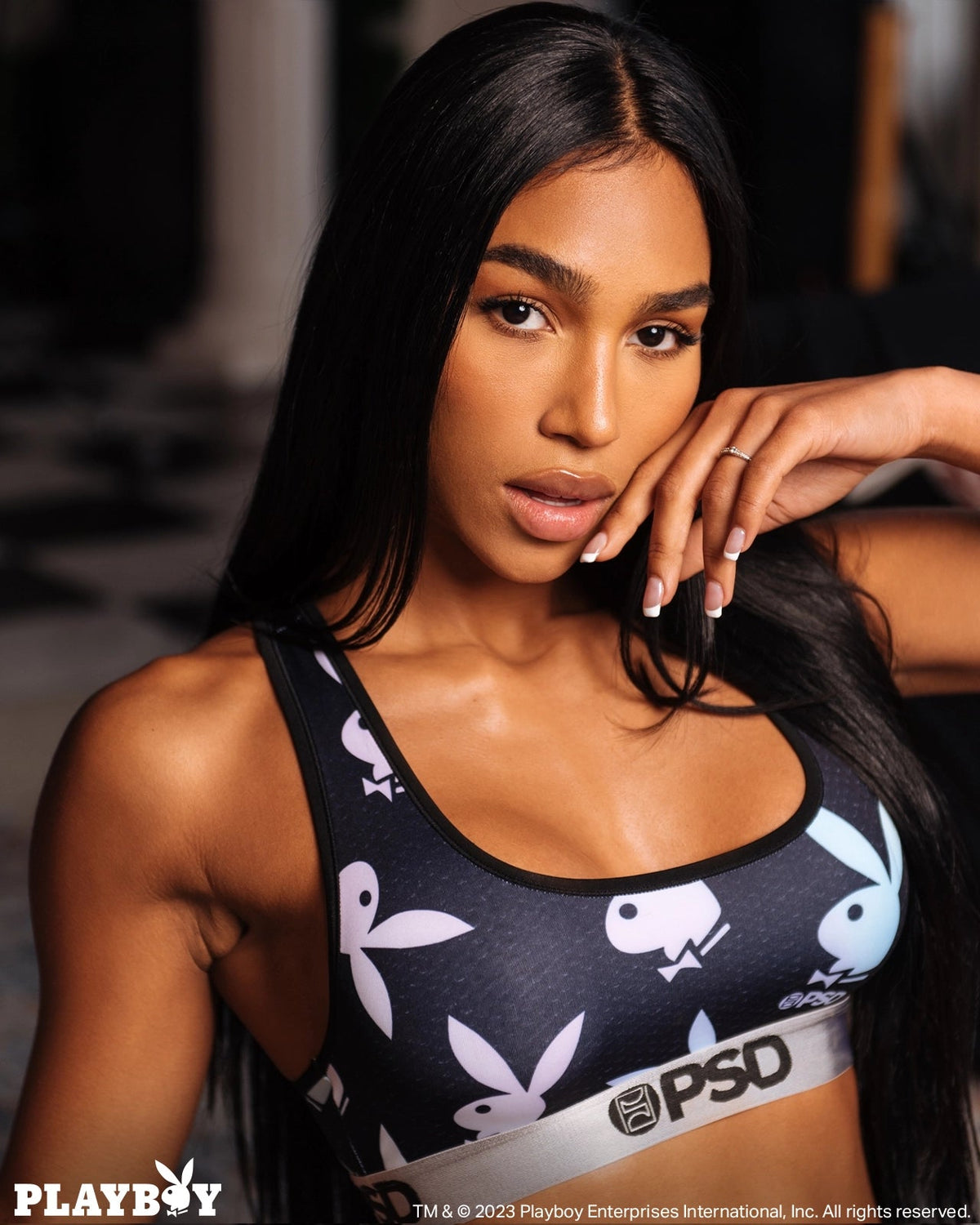 PSD Trusted | Playboy - Glow - Sports Bra