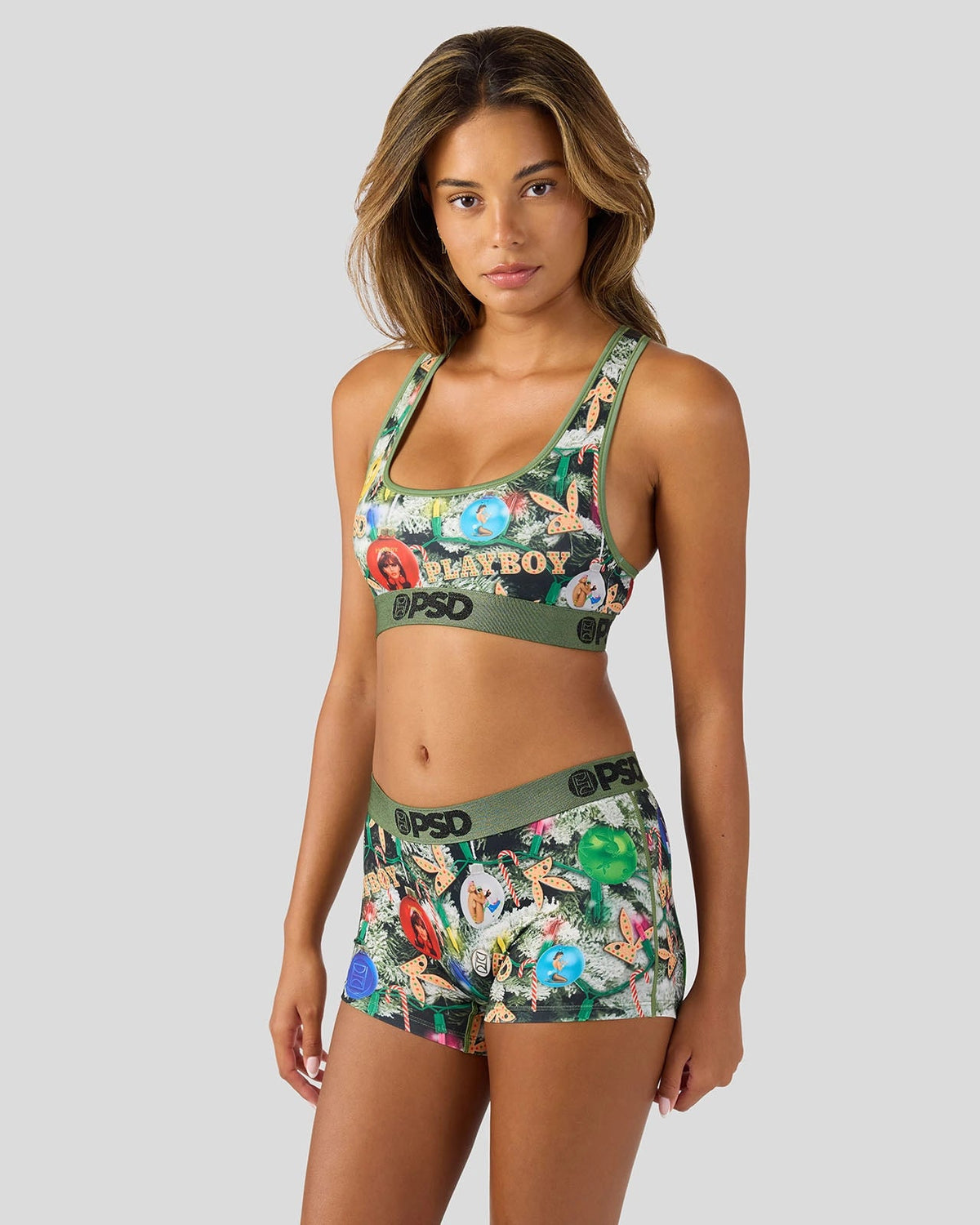PSD Premium | Playboy - Festive Tree - Sports Bra