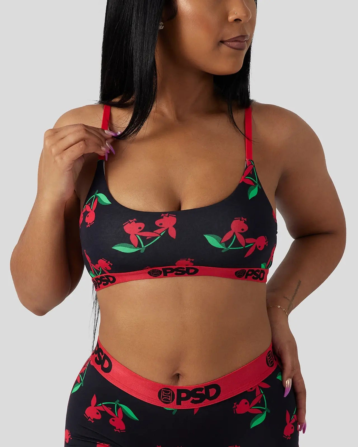 PSD Popular | Modal - Playboy - Cherries - Scoop Bralette - Modal