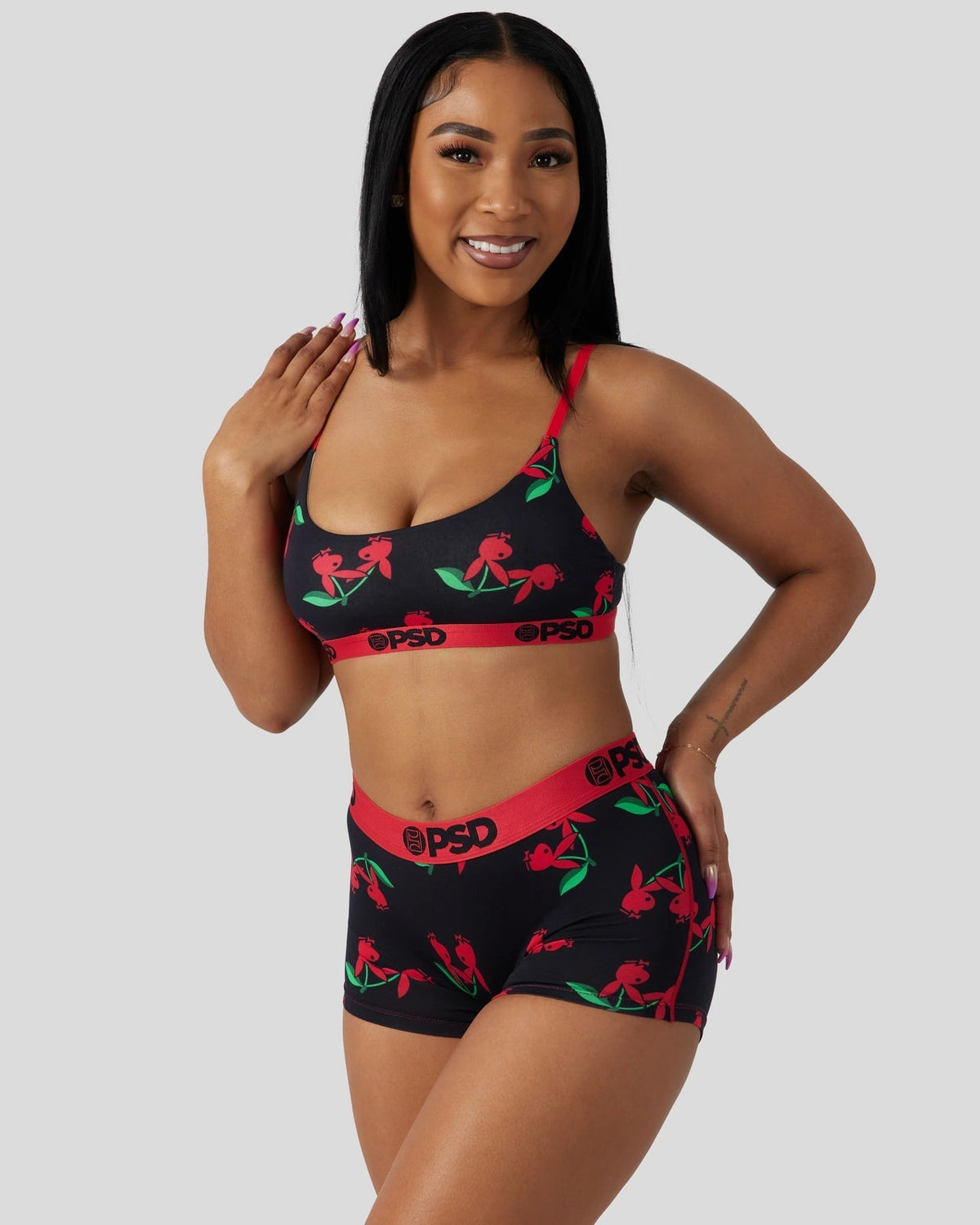 PSD Popular | Modal - Playboy - Cherries - Scoop Bralette - Modal