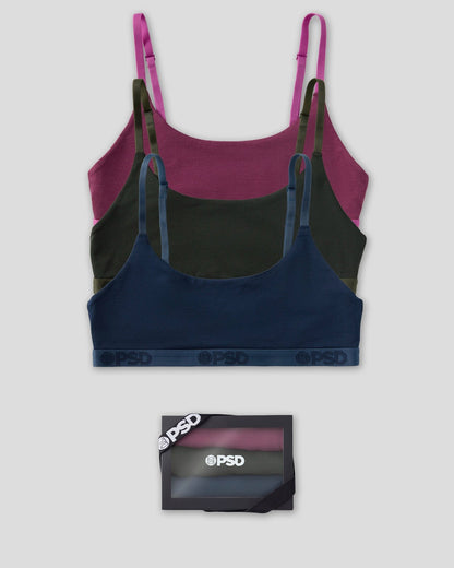 PSD Top Pick | Modal 3 Pack - Mood - Scoop Bralette - Modal
