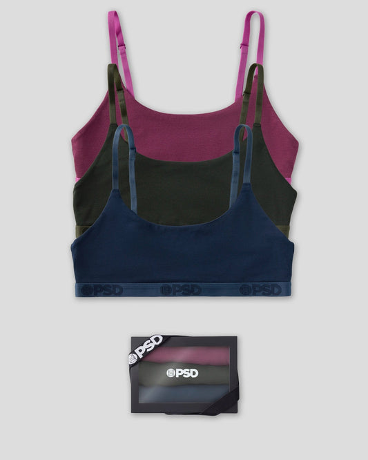 PSD Top Pick | Modal 3 Pack - Mood - Scoop Bralette - Modal