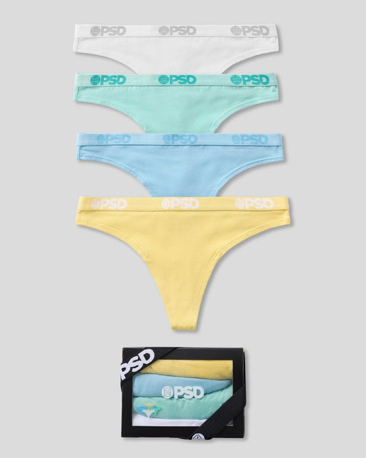 PSD Featured | Modal 4 Pack - Pastel - Thong - Modal