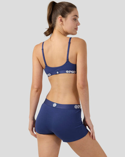 PSD Deals | Modal Solids - Navy - Scoop Bralette - Modal