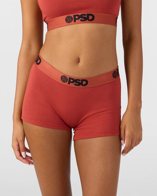 PSD Smart Buy | Modal Solids - Sienna - Boy Short - Modal