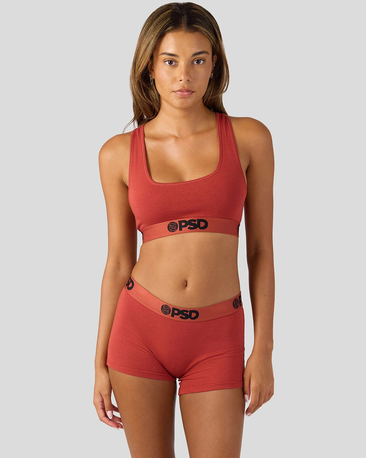 PSD Smart Buy | Modal Solids - Sienna - Boy Short - Modal