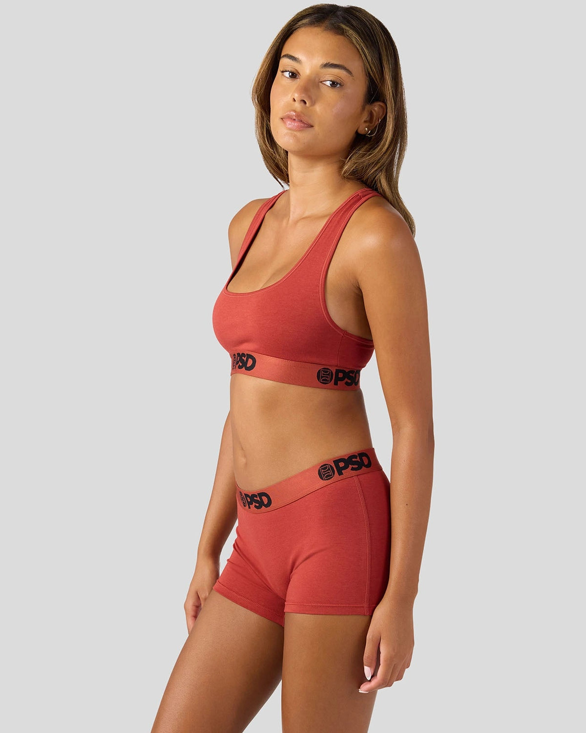 PSD Smart Buy | Modal Solids - Sienna - Boy Short - Modal